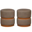 Puff Theo Base Bronze - 47cm X 34cm