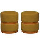 Puff Theo Base Bronze - 47cm X 34cm Puff Theo Base Bronze - 47cm X 34cm