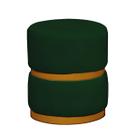 Puff Theo Base Dourada - 47cm X 34cm Puff Theo Base Dourada - 47cm X 34cm