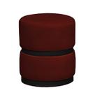 Puff Theo Base Preta - 47cm X 34cm Puff Theo Base Preta - 47cm X 34cm