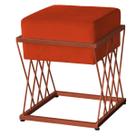 Puff Troia Base Bronze - 49cm X 40cm