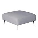 Puff Ubbe Bouclé Cinza 85cm