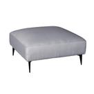 Puff Ubbe Linho Cinza 85cm