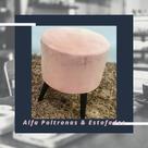 Pulf Rose Suede veludo Pulf Rose Suede veludo