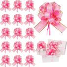 Pull Bows WILLBOND, 20 peças, decoração de presente rosa de 15 cm