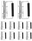 Pull Handles QWORK Heavy-Duty Spring Loaded, pacote com 10