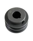 Pulley Sheave QWORK 2AK2578 Double Groove 2,55" OD em ferro fundido