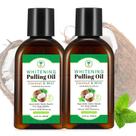 PULLING OIL Óleo para Bochecho 2 Unidades 120ml Coco com Menta