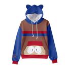 Pulôv de anime com estampa 3D Souths Parks Cat Ear Stan Marsh