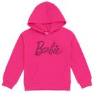 Pulôver de Lã Barbie com Capuz - Rosa - Tamanhos 10 a 12 Anos Pulôver de Lã Barbie com Capuz - Rosa - Tamanhos 10 a 12 Anos
