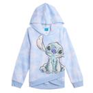 Pulôver Disney Lilo & Stitch French Terry com capuz para meninas 7-8