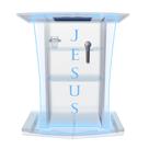 Púlpito Bonito Resistente com Led, Gravação Igreja e Empresas Púlpito Bonito Resistente com Led, Gravação Igreja e Empresas