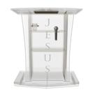 Púlpito Bonito Resistente com Led, Gravação Igreja e Empresas Púlpito Bonito Resistente com Led, Gravação Igreja e Empresas