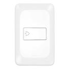 Pulsador Campainha 2 Ampères 250 Volts 4x2 - LGX040 - PIAL