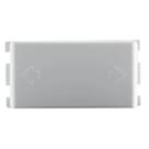 Pulsador cortina 10A 250V~ branco Pulsador cortina 10A 250V~ branco