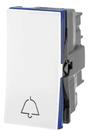 Pulsador de campainha 250v b. automatico 1m branco 611012bc pial plus +