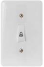 Pulsador Interruptor Campainha Stylus Ilumi Branco