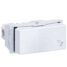 Pulsador para Campainha Universal com 10 Ampères 250 Volts Branco - E011100160 - WETZEL