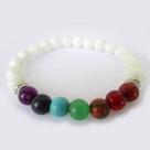 Pulseira 7 Chakras 8mm - Madrepérola