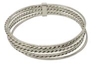 Pulseira 7 Elos Felicidade Fina Prata 925 Delicada Presente Pulseira 7 Elos Felicidade Fina Prata 925 Delicada Presente