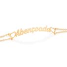 Pulseira Abençoada Banhada A Ouro 18k Rommanel 552056