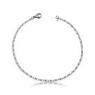 Pulseira aço elos trabalhados fina 21cm Pulseira aço elos trabalhados fina 21cm