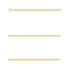 Pulseira Aço Groumet Elos Duplos 4.70mm 21cm Gold IPG Pulseira Aço Groumet Elos Duplos 4.70mm 21cm Gold IPG