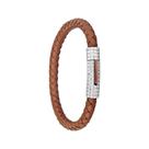 Pulseira Aço Matrix Clasp Brown 5.50mm