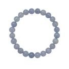 Pulseira Agua Marinha 8mm Pedra Natural Calma Tranquilidade Unissex Pulseira Agua Marinha 8mm Pedra Natural Calma Tranquilidade Unissex