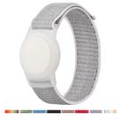 Pulseira AirTag Yiurcy para crianças com pulseira de nylon cinza