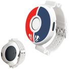 Pulseira Ajustável de Silicone Macio Chanvoo Compatível com Poke Go Plus + 2023, Capa Protetora (Branca)