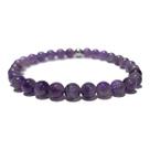 Pulseira Ametista Natural 6mm Delicado Espiritualidade Pulseira Ametista Natural 6mm Delicado Espiritualidade