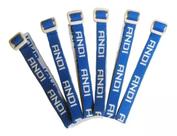 Pulseira And1 Bracelet Azul & Branca - Pack C/ 6 Unidades