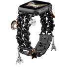 Pulseira Apple Watch DaQin, pulseira de metal elegante para mulheres, 44 mm