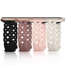 Pulseira Apple Watch IWABCertoo Slim de silicone, pacote com 4, 38-49 mm