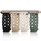Pulseira Apple Watch IWABCertoo Slim de silicone, pacote com 4, 38 mm/40 mm