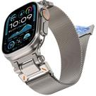 Pulseira Apple Watch Milanese Loop Ultra 2 em Titânio - Wingle
