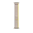Pulseira Apple Watch Trail Loop amarelo/bege para 49 mm - M/L