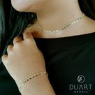 Pulseira banhada a ouro