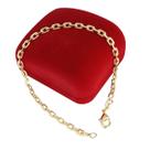 Pulseira Banhada a Ouro Masculina Elo Curto importado Bijou Art Pulseira Banhada a Ouro Masculina Elo Curto importado Bijou Art