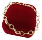 Pulseira Banhado a Ouro Idêntica Ouro Elo Português 5mm