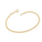 Pulseira banhado ouro 3x 24k 18k e 22k feminina fio diamantado e batido rommanel 17 18 20cm 550458 Pulseira banhado ouro 3x 24k 18k e 22k feminina fio diamantado e batido rommanel 17 18 20cm 550458