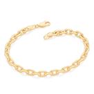 Pulseira banhado ouro 3x 24k 18k e 22k masculina rommanel elo cadeado 20 21 e 22cm 552015