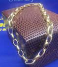 Pulseira Baquert Ouro 18 Kilates Peso 3.05 Gramas 5 mm 22 Cm Oca