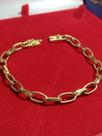 Pulseira Baquert Ouro 18 Kilates Peso 6.00 Gramas 5 mm Oca