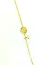 Pulseira Belca Signo Libra Com Pingente, No Banho De Ouro