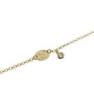 Pulseira Belca Signo Touro Com Pingente, No Banho De Ouro
