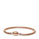 Pulseira BERING 613-30-X0 para mulheres de 17 cm de malha sem pedras preciosas