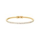 Pulseira BERING Arctic Symphony Gold em aço inoxidável com zircônia