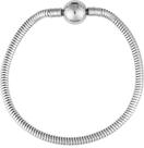 Pulseira Berloque de aço Coleção Steel Dreams Fecho Click Redondo.